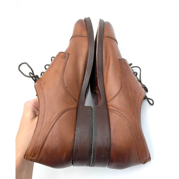 Cole Haan Carnegie Cap Toe Oxford Dress Shoes Men\'s Leather Brown US11.5M EU44.5 main image 5